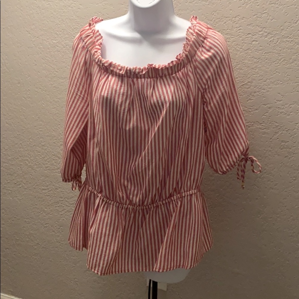 Michael Kors Striped Blouse
